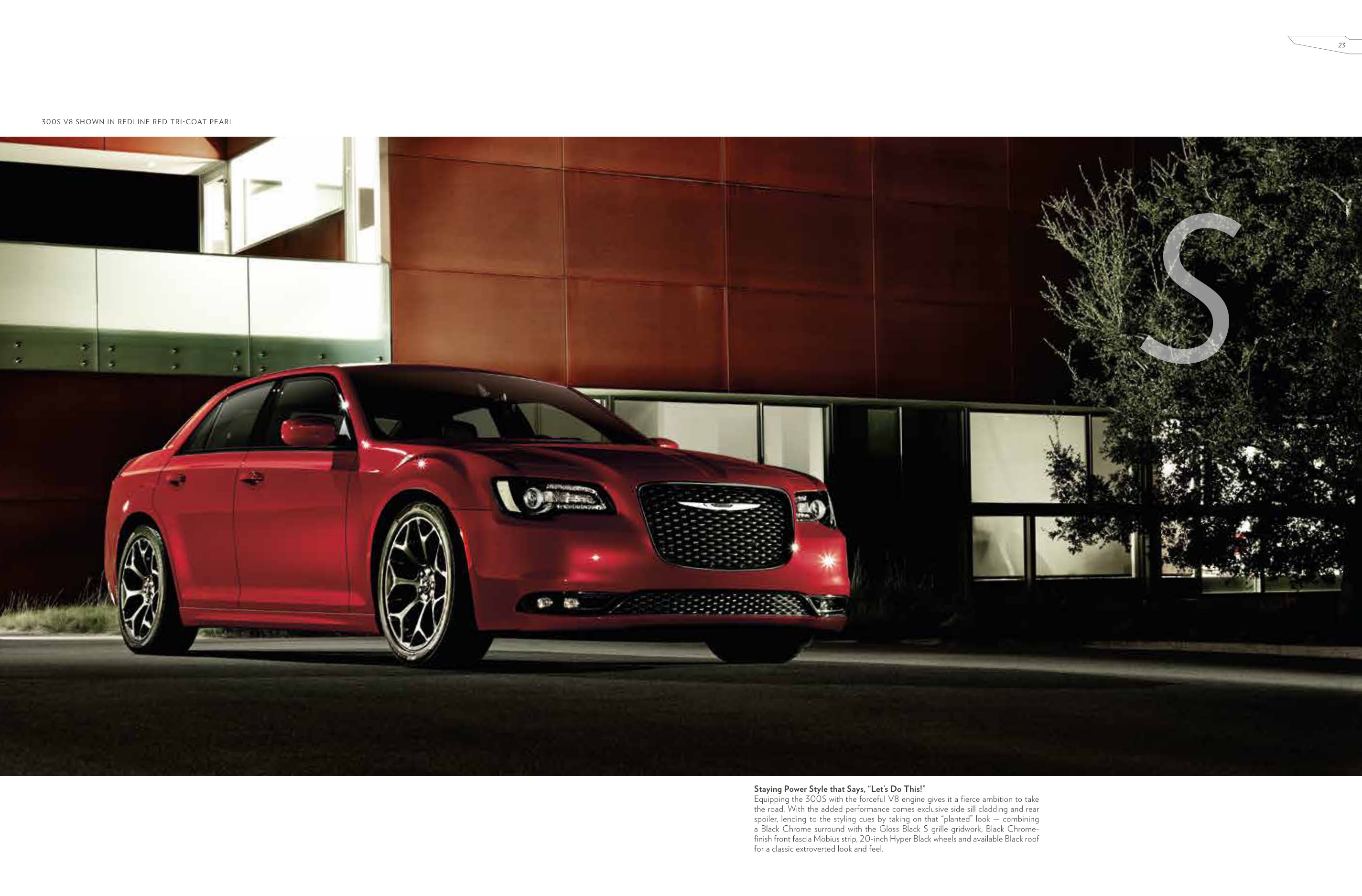 2016 Chrysler 300 Brochure Page 3